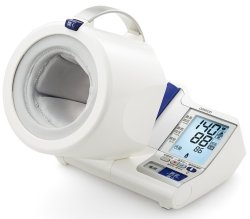 画像1: 【デジタル自動血圧計　HEM-1011】　全自動式オムロン製デジタル自動血圧計★全国宅配送料無料★